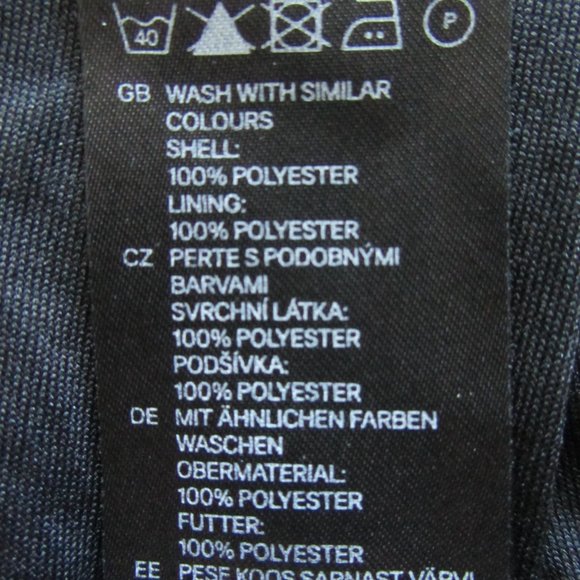 H & M Women’s Gray Black 2 Layer Tiered Mini Skirt Size 8 - Picture 10 of 11